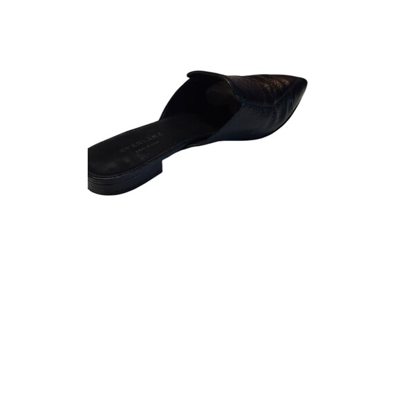 Everlane Womens The Boss Mule/Slip on Black Pebbled Italian Leather Size 8.5 - Picture 8 of 11